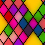 Stained Glass Diamonds