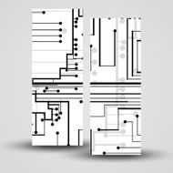 Vector banner set for your design N149