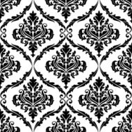 Ornate floral arabesque decorative pattern N2