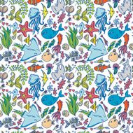 sea life pattern N7