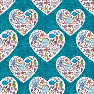 Sea life pattern background N7