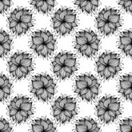 Stroke flower pattern N2
