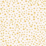 Abstract golden polka dot seamless pattern