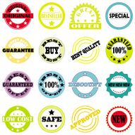 Stamps and stickers