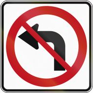 No Left Turn in Canada