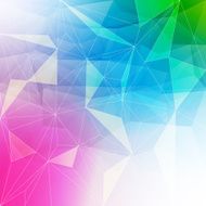 Colorful abstract crystal background N10