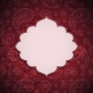 Frame in the Indian style N44