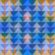 Geometric seamless colorful pattern N7