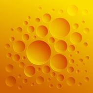 Abstract background with yellow circles