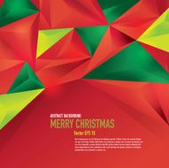 Christmas season Presentation template with sample text layout