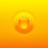 Sunny solar radiating background