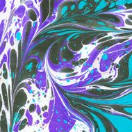 Vector abstract ebru background N37