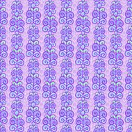 Violet leaf striped pattern N2