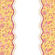 Nature spring template background