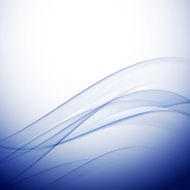 abstract elegant blue wave background vector illustration N2