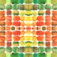 Watercolor color stains pattern N5