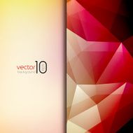 Abstract geometric polygonal shiny background N13