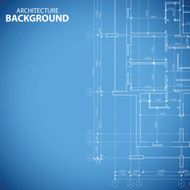 Blueprint building plan