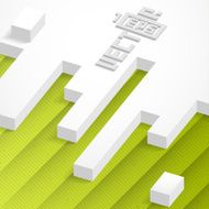 Abstract Geometrical Design N9