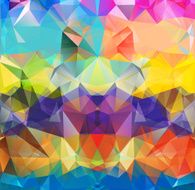 Abstract geometric background space N10