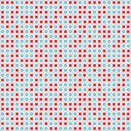 Seamless colorful tic-tac-toe pattern
