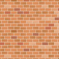 Brick Pattern large Red