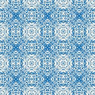 Vintage blue pattern N2