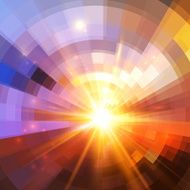 Abstract shining vector mosaic background N2