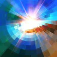 Abstract shining vector mosaic background N3