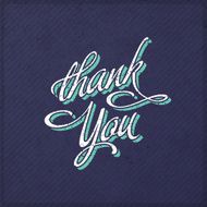 Vintage Thank You Card