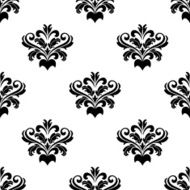 Foliate arabesque pattern for damask