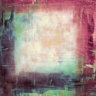 Colorful abstract grunge collage background with cloud