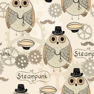 steampunk owl