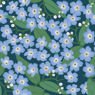 Flowers seamless pattern N63