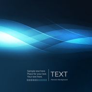 Abstract background with blue waves N2