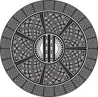 ancient pattern Vector illustration N35