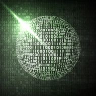 Digital code background N20