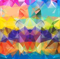 Abstract geometric background space N11