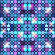 Abstract blue disco lights vector background
