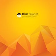 Polygonal design Abstract geometrical background N12