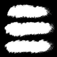 Chalk white banners stripes