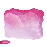 Watercolor pink paint stain N2