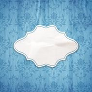 Classical frame on a Wooden background N4