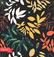 decorative floral seamless pattern N20