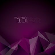 Polygonal design Abstract geometrical background N13