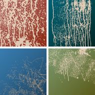 Collection of grunge textures N2