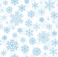 Christmas seamless pattern from snowflakes N8