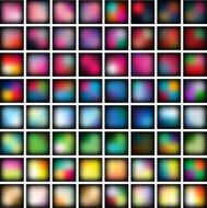 Set of abstract blurred colorful backgrounds N7