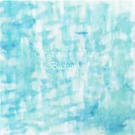 blue bright cross paint watercolor vintage and isolate on white