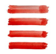 Watercolor brush strokes background design